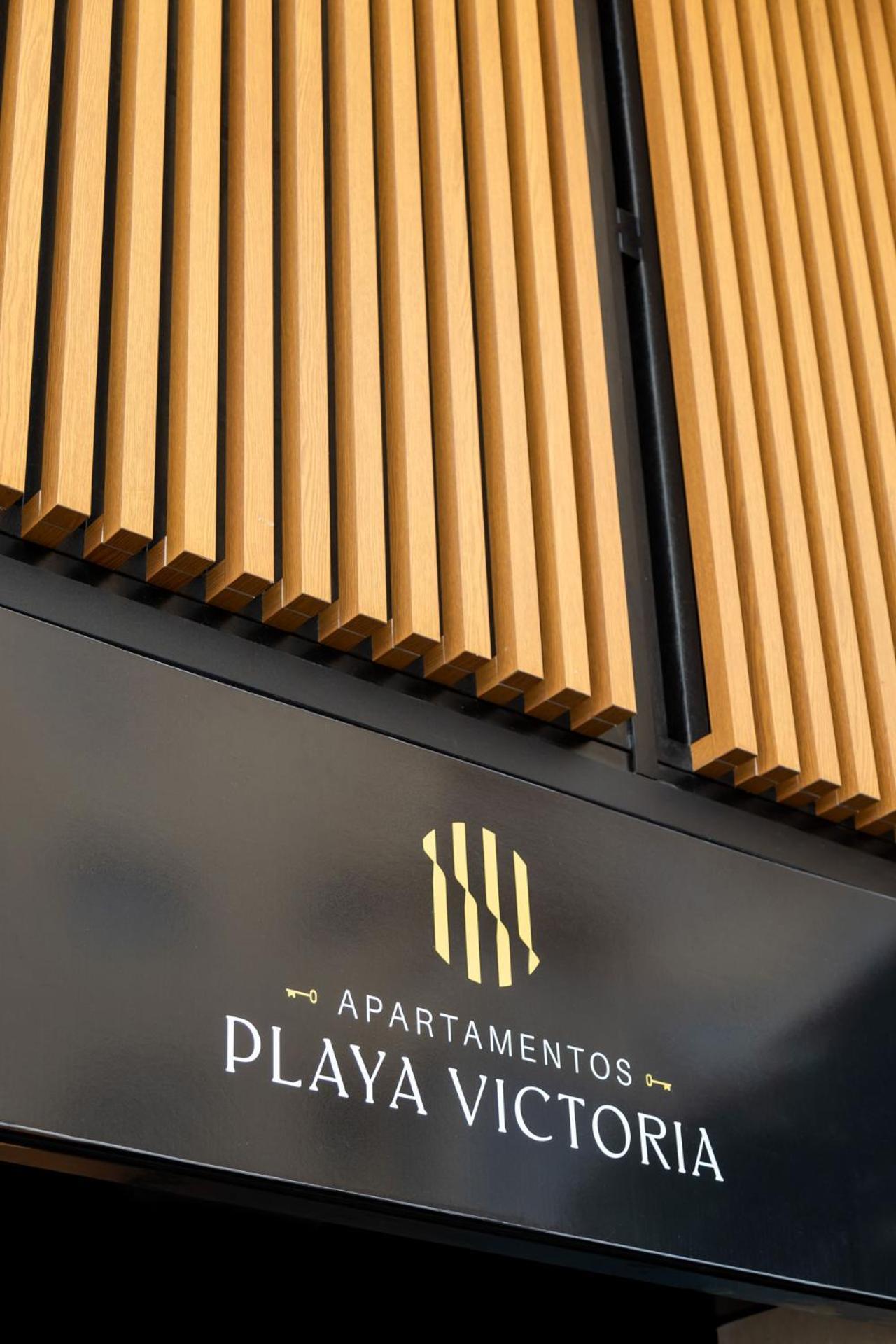 Apartamentos Playa Victoria Cadiz Luaran gambar